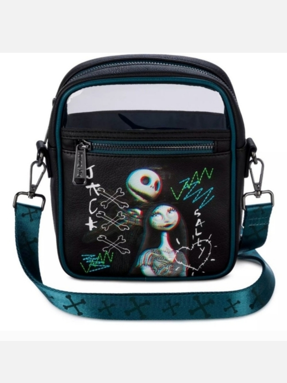 Loungefly Disney parks nightmare before christmas crossbody bag